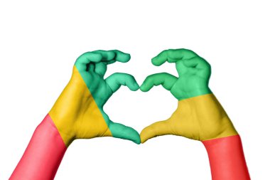 Gine Kongo Cumhuriyeti, El hareketi, kalp yapma, Kırpma Yolu