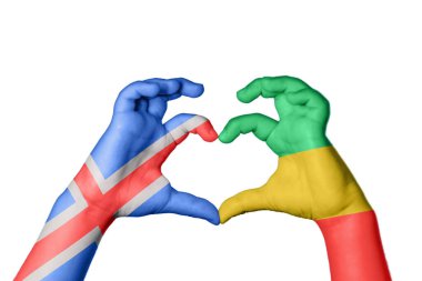 İzlanda Kongo Cumhuriyeti, El hareketi kalp yapma, Kırpma Yolu