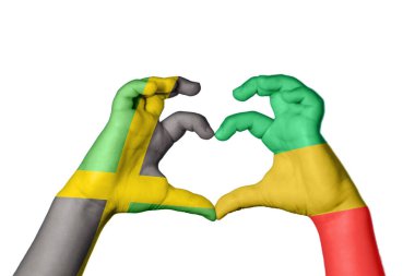 Jamaika Kongo Cumhuriyeti, El hareketi, kalp yapma, Kırpma Yolu