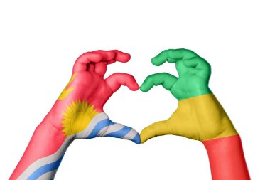 Kiribati Kongo Cumhuriyeti, El hareketi kalp yapma, Kırpma Yolu