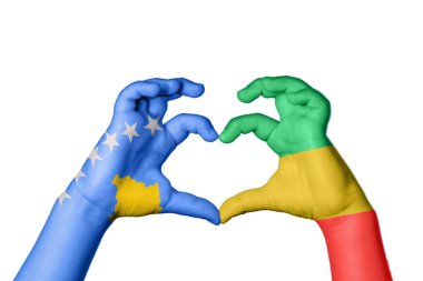 Kosova Kongo Kalp Cumhuriyeti, El hareketi kalp yaptı, Kırpma Yolu