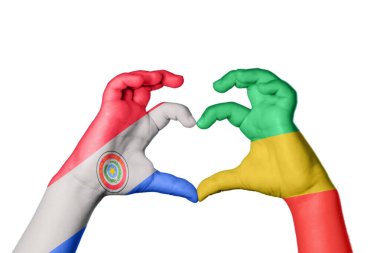 Paraguay Kongo Cumhuriyeti, El hareketi kalp yapma, Kırpma Yolu