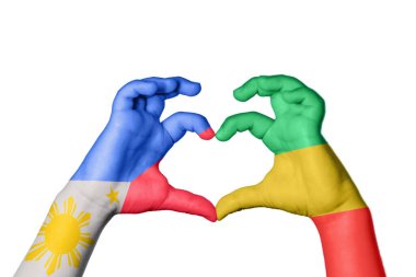 Filipinler Kongo Cumhuriyeti, El hareketi kalp yapma, Kırpma Yolu