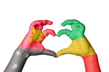 Papua Yeni Gine Kongo Cumhuriyeti, El hareketi kalp yapma, Kırpma Yolu