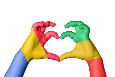 Romanya Kongo Kalp Cumhuriyeti, El hareketi, kalp yapma, Kırpma Yolu