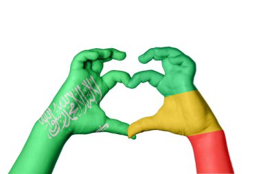 Suudi Arabistan Kongo Kalp Cumhuriyeti, El hareketi kalp yapma, Kırpma Yolu