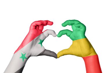 Suriye Kongo Cumhuriyeti, El hareketi, kalp yapma, Kırpma Yolu