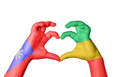 Tayvan Kongo Cumhuriyeti, El hareketi, kalp yapma, Kırpma Yolu