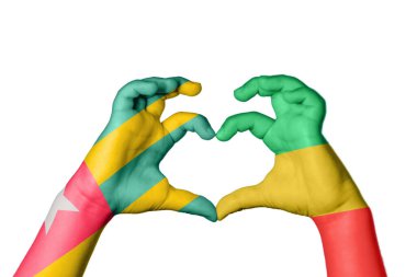 Togo Kongo Cumhuriyeti, El hareketi kalp yapma, Kırpma Yolu