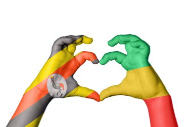 Uganda Kongo Kalp Cumhuriyeti, El hareketi kalp yapma, Kırpma Yolu