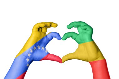 Venezuela Kongo Cumhuriyeti, El hareketi kalp yapma, Kırpma Yolu