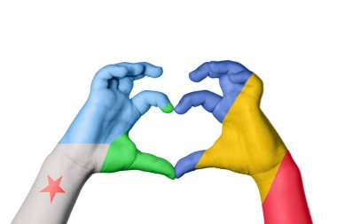 Cibuti Romanya Kalbi, El hareketi, kalp yapma, Kırpma Yolu