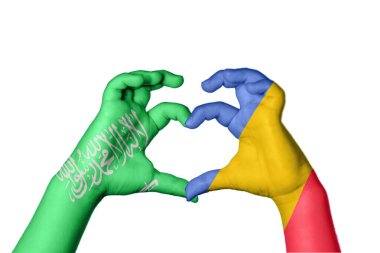 Suudi Arabistan Romanya Kalbi, El hareketi, kalp yapma, Kırpma Yolu