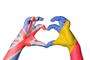 Birleşik Krallık Romanya Kalbi, El hareketi, kalp yapma, Kırpma Yolu