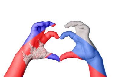 Kamboçya Rusya 'nın Kalbi, El hareketi, Kalp yapmak, Kırpma Yolu