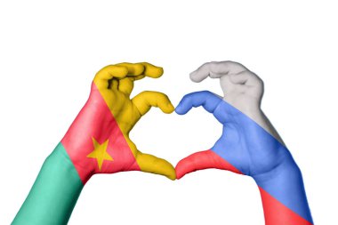 Kamerun Rusya Kalbi, El hareketi kalp yapmak, Kırpma Yolu