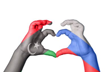 Libya Rusya Kalbi, El hareketi, kalp yapma, Kırpma Yolu