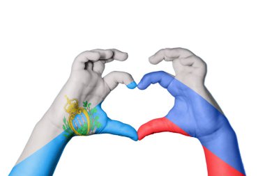 San Marino Rusya Kalbi, El hareketi kalp yapmak, Kırpma Yolu