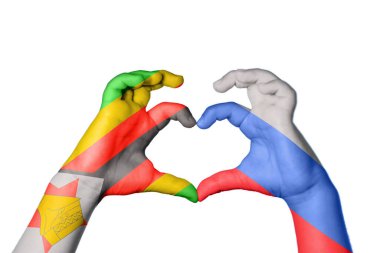 Zimbabwe Rusya Kalbi, El hareketi kalp yapma, Kırpma Yolu