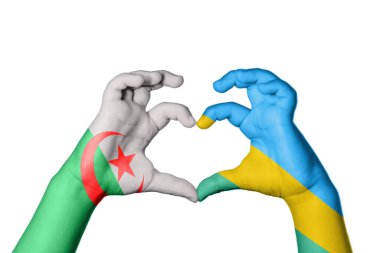 Cezayir Rwanda Kalbi, El hareketi kalp yapma, Kırpma Yolu