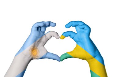 Arjantin Ruanda Kalbi, El hareketi kalp yapma, Kırpma Yolu