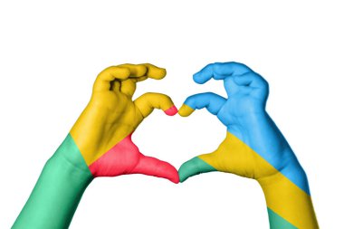 Benin Ruanda Kalbi, El hareketi kalp yapma, Kırpma Yolu