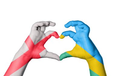 İngiltere Ruanda Kalbi, El hareketi kalp yapma, Kırpma Yolu