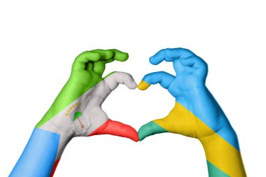 Ekvator Ginesi Ruanda Kalbi, El hareketi kalp yapma, Kırpma Yolu