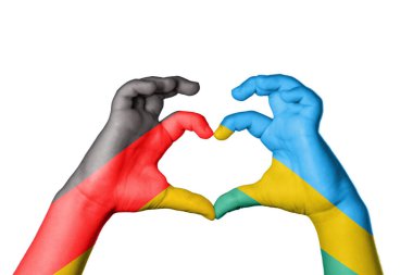 Almanya Ruanda Kalbi, El hareketi, kalp yapma, Kırpma Yolu