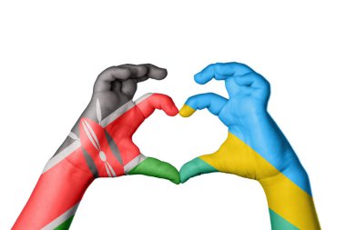 Kenya Ruanda Kalbi, El hareketi kalp yapma, Kırpma Yolu