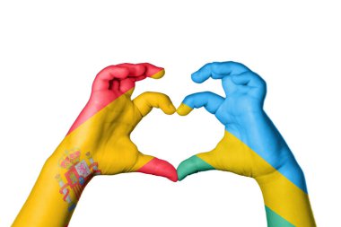 İspanya Ruanda Kalbi, El hareketi kalp yapma, Kırpma Yolu