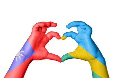 Tayvan Ruanda Kalbi, El hareketi kalp yapma, Kırpma Yolu