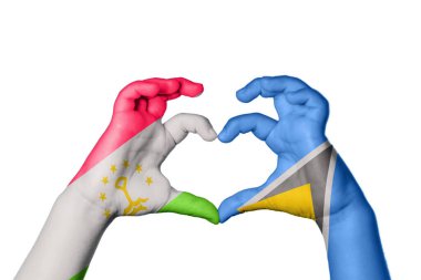 Tacikistan Aziz Lucia Kalbi, El hareketi kalp yapma, Kırpma Yolu