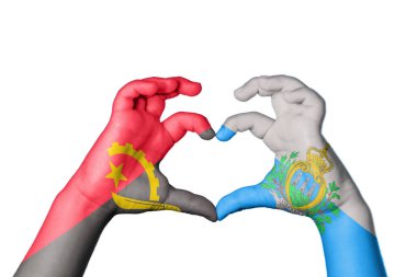 Angola San Marino Kalbi, El hareketi kalp yapma, Kırpma Yolu