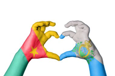 Kamerun San Marino Kalbi, El hareketi kalp yapma, Kırpma Yolu