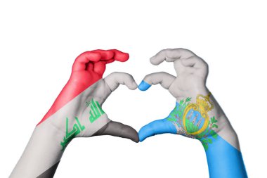 Irak San Marino Kalbi, El hareketi kalp yapma, Kırpma Yolu