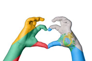 Litvanya San Marino Kalbi, El hareketi kalp yapma, Kırpma Yolu