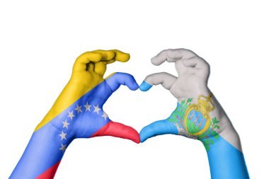 Venezuela San Marino Kalbi, El hareketi kalp yapma, Kırpma Yolu