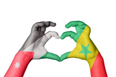 Jordan Senegal Heart, El hareketi kalp yapma, Kırpma Yolu