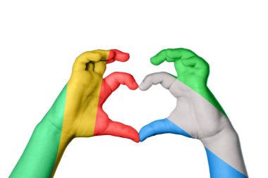 Kongo Cumhuriyeti Sierra Leone Kalbi, El hareketi kalp yapma, Kırpma Yolu