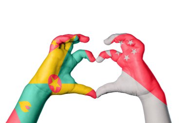 Grenada Singapur Kalbi, El hareketi kalp yapma, Kırpma Yolu