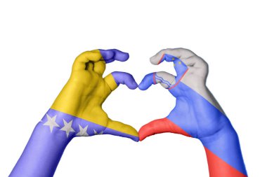 Bosna-Hersek 'in Slovenya Kalbi, El hareketi kalp yaptı, Yol Kesme