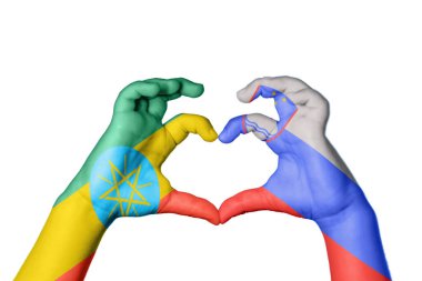 Etiyopya Slovenya Kalbi, El hareketi kalp yapma, Kırpma Yolu