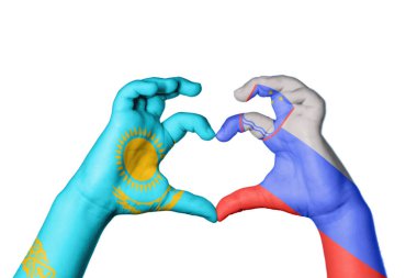 Kazakistan Slovenya Kalbi, El hareketi kalp yapma, Kırpma Yolu