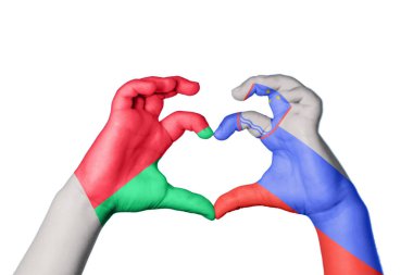 Madagaskar Slovenya Kalbi, El hareketi kalp yapma, Kırpma Yolu