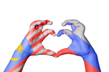 Malezya Slovenya Kalbi, El hareketi kalp yapma, Kırpma Yolu