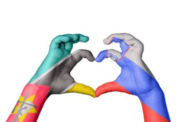 Mozambik Slovenya Kalbi, El hareketi kalp yapma, Kırpma Yolu