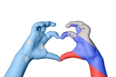 Mikronezya Slovenya Kalbi, El hareketi kalp yapma, Kırpma Yolu