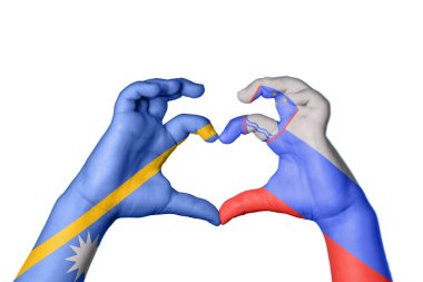 Nauru Slovenya Kalbi, El hareketi kalp yapma, Kırpma Yolu