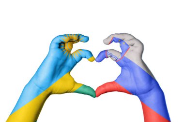 Ruanda Slovenya Kalbi, El hareketi kalp yapma, Kırpma Yolu